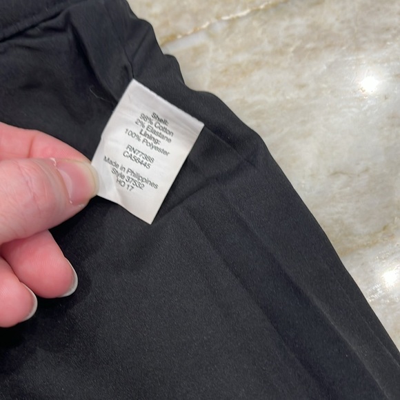 J Crew | No‎ 2 Pencil Skirt | Black/Purple/Pink Paisley Cotton | Size 4 - Picture 10 of 12